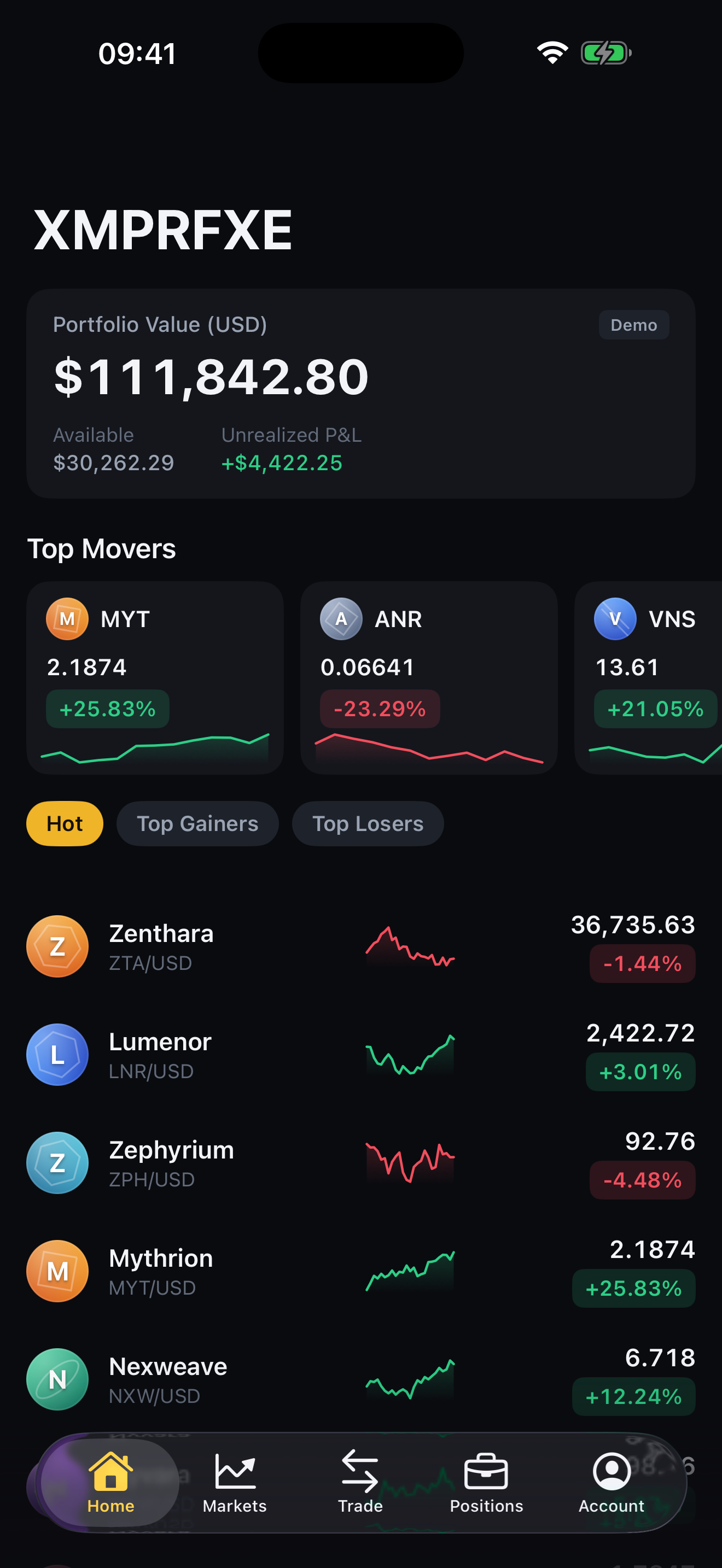 XMPRFXE screenshot 2