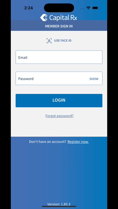 Capital Rx Pharmacy Benefits Screenshot