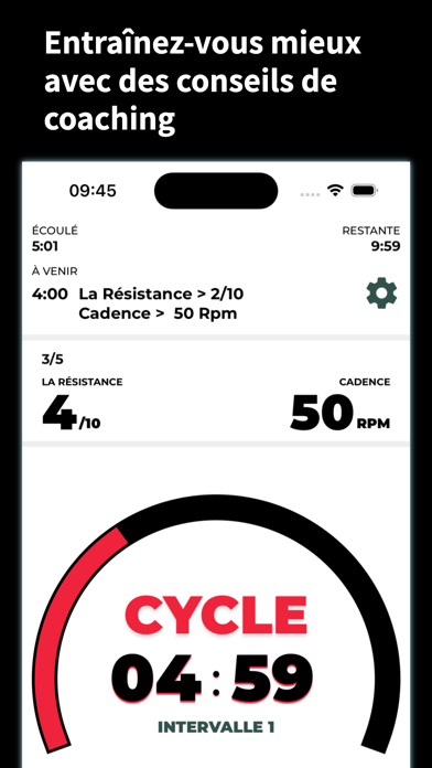 Screenshot #2 pour Velo d’appartement: Spinning