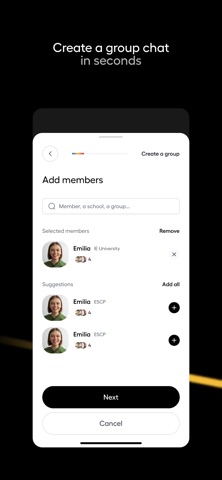 UniMe - Social Network Screenshot 6 of 10