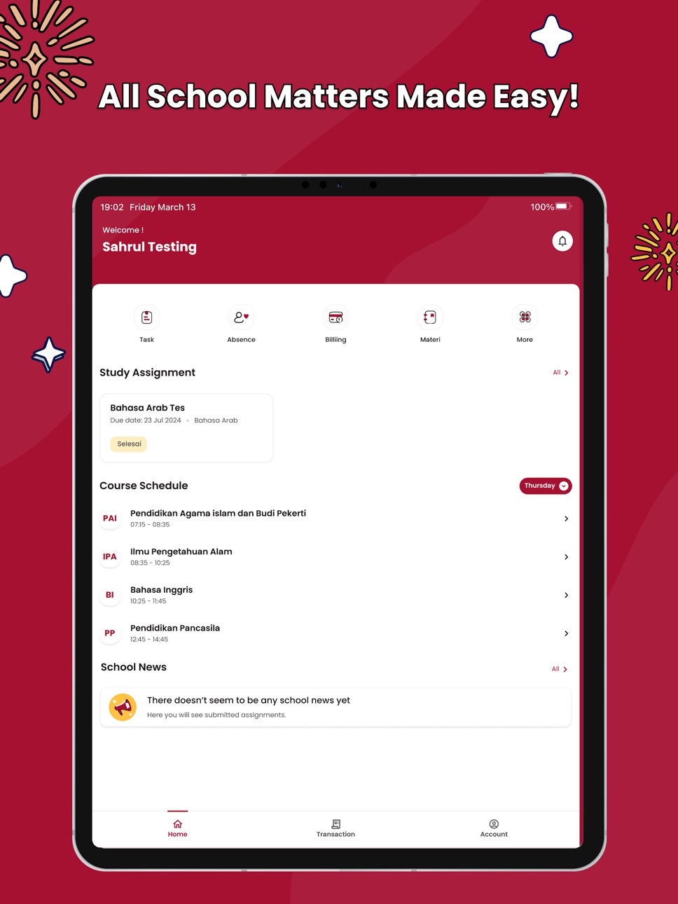 iPad screenshot