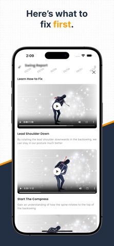 GolfSwings screenshot