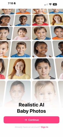 KidPredict - AI Baby Photos screenshot
