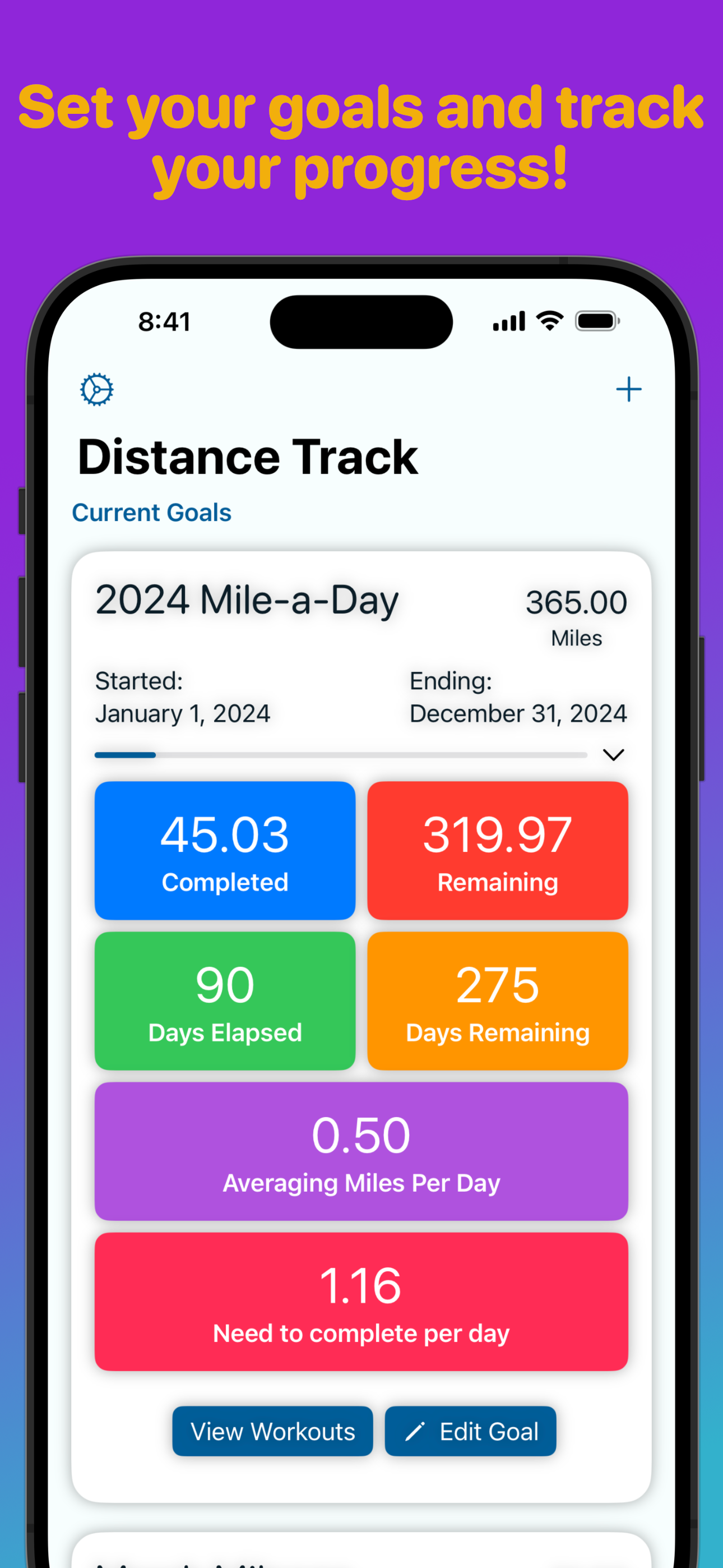 Distance Track screenshot 3