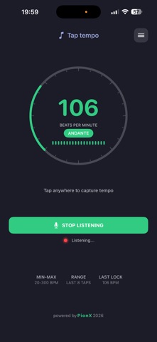 BPM Counter - TapTempo Screenshot 1 of 3