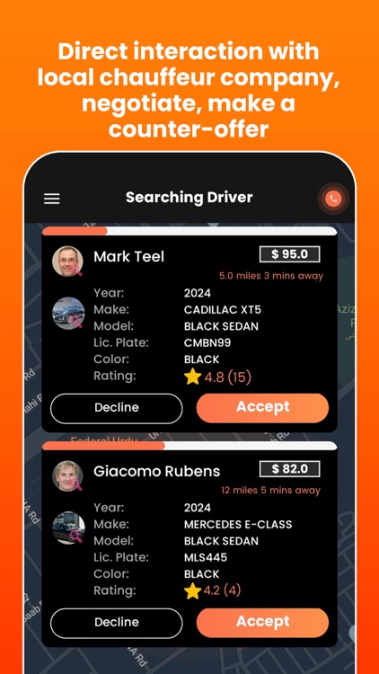 Cata Global Chauffeur Service screenshot-4