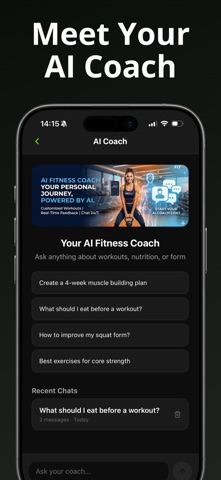 FitMode: AI Workout Planner Screenshot 3 of 5