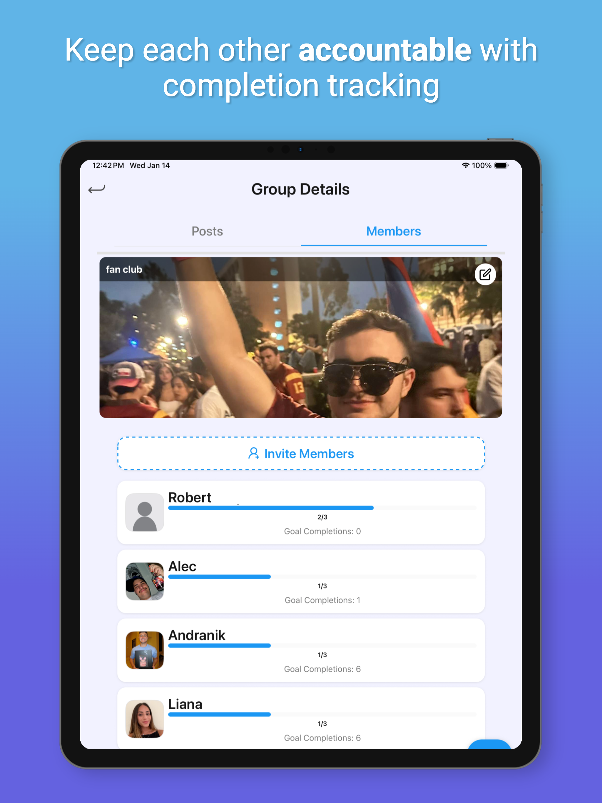 Goallink: Shared Goal Tracking