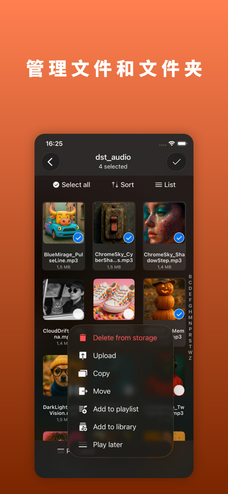 Evermusic: 离线音乐播放器和均衡器，云流媒体 screenshot 8