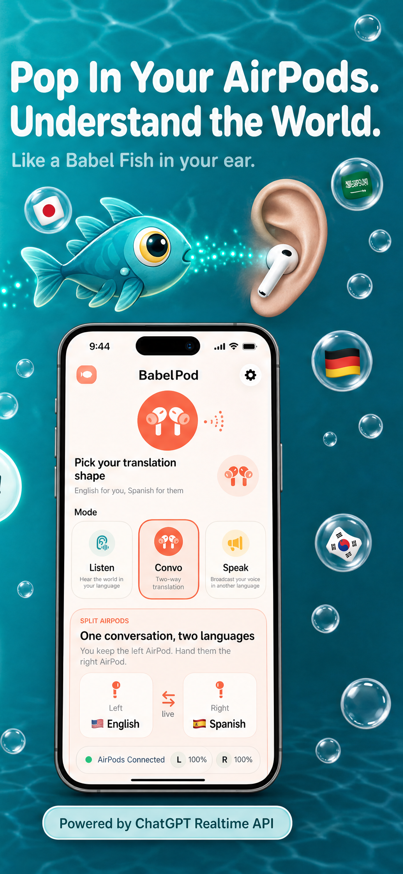 Convo Translator: Babel Pods