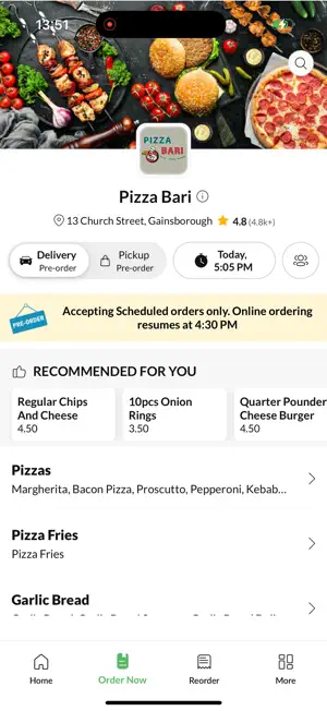Pizza Bari, screenshot 2