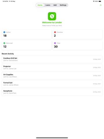 App screenshot