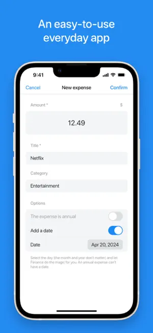 Fiinance - Expense tracker screenshot 4
