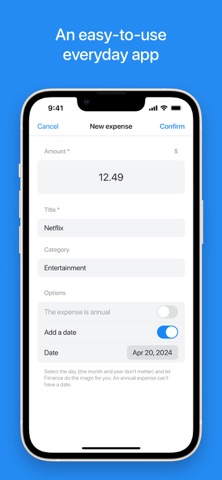 Fiinance - Expense tracker Screenshot 4 of 4