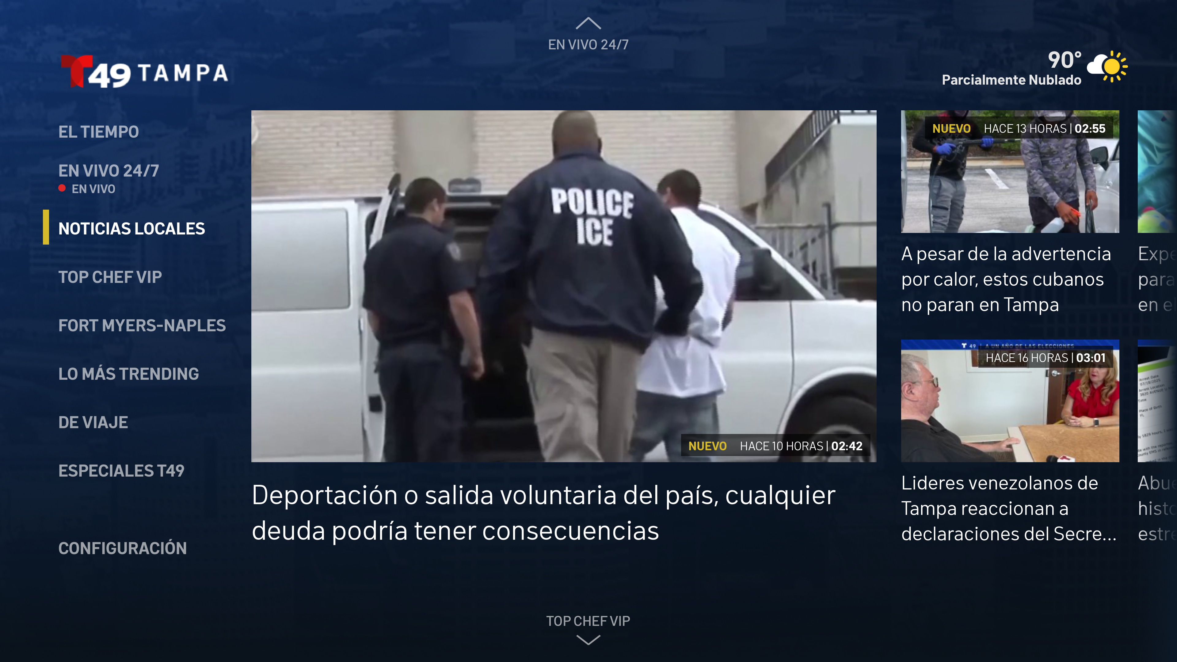 Telemundo 49 Tampa: Noticias screenshot 20