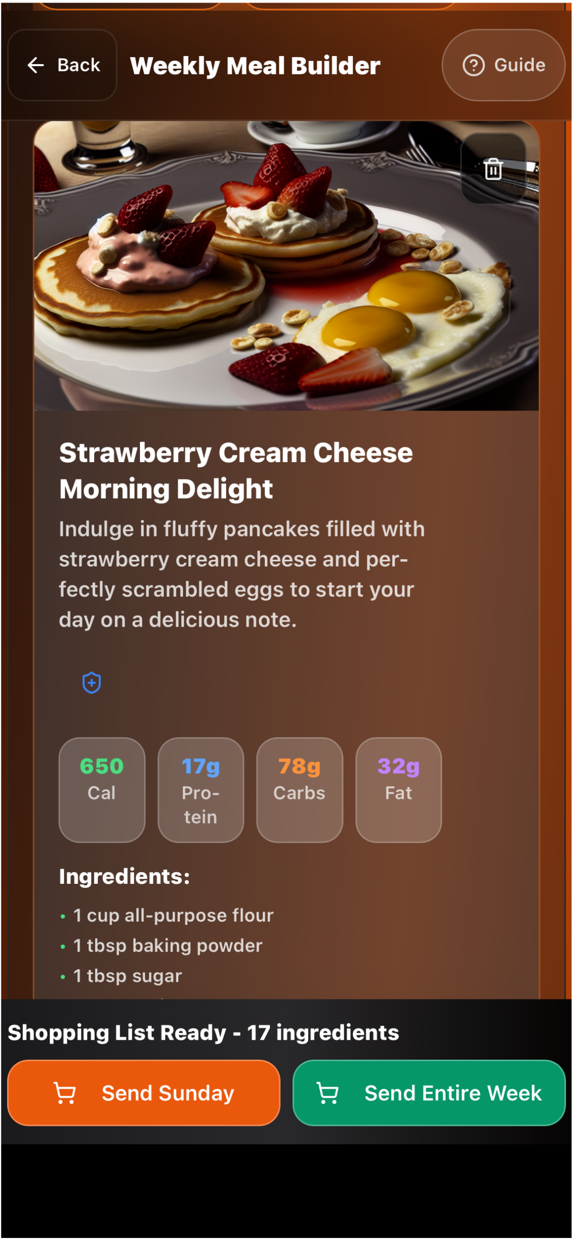 My Perfect Meals screenshot 8