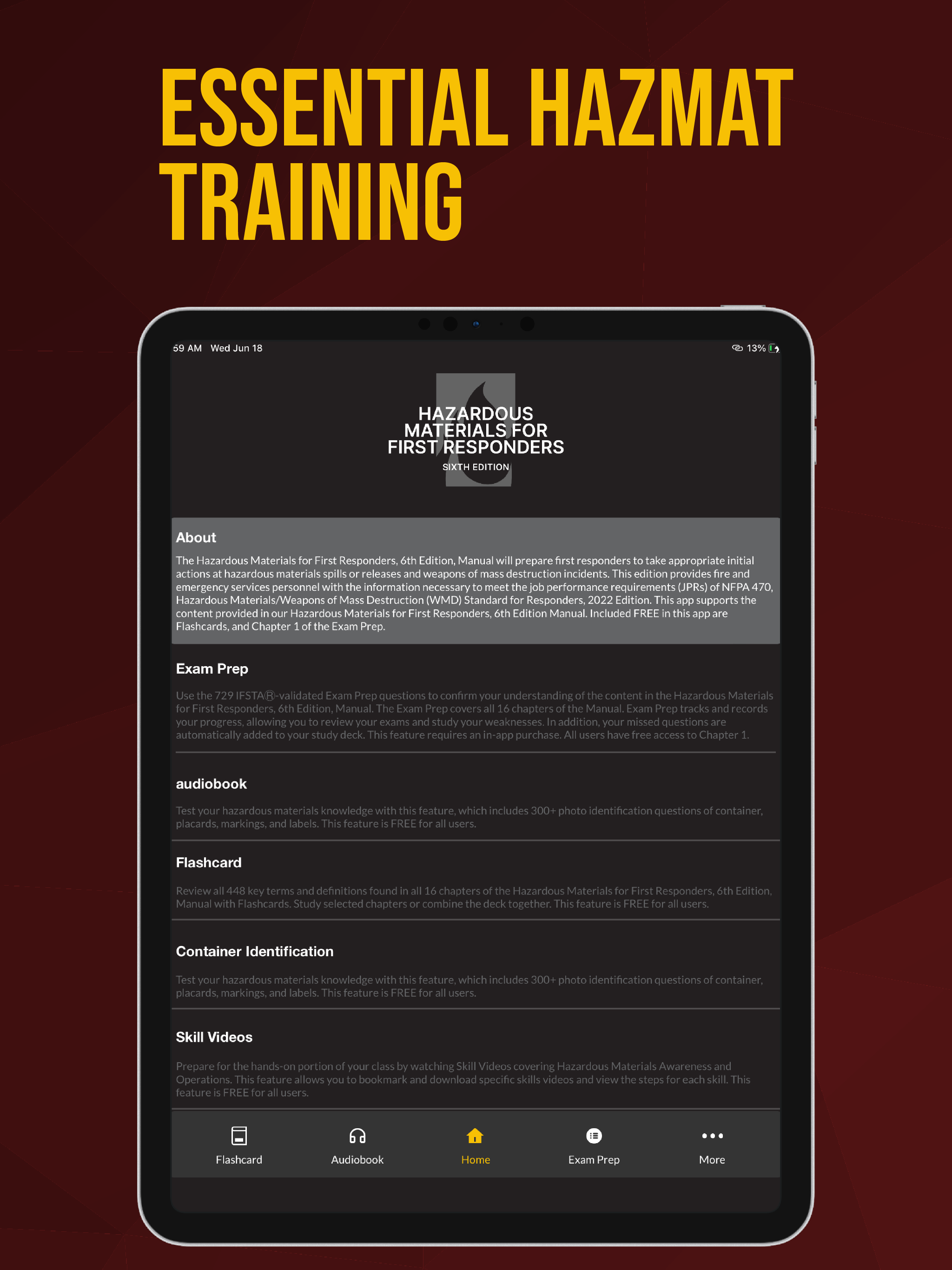IFSTA HazMat First Responder 6