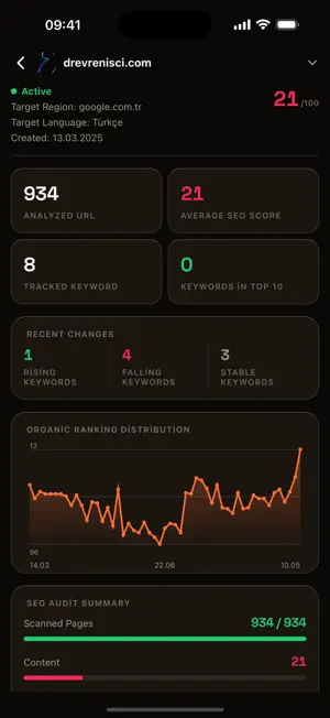 KAF AI: SEO Audit Tool screenshot 2