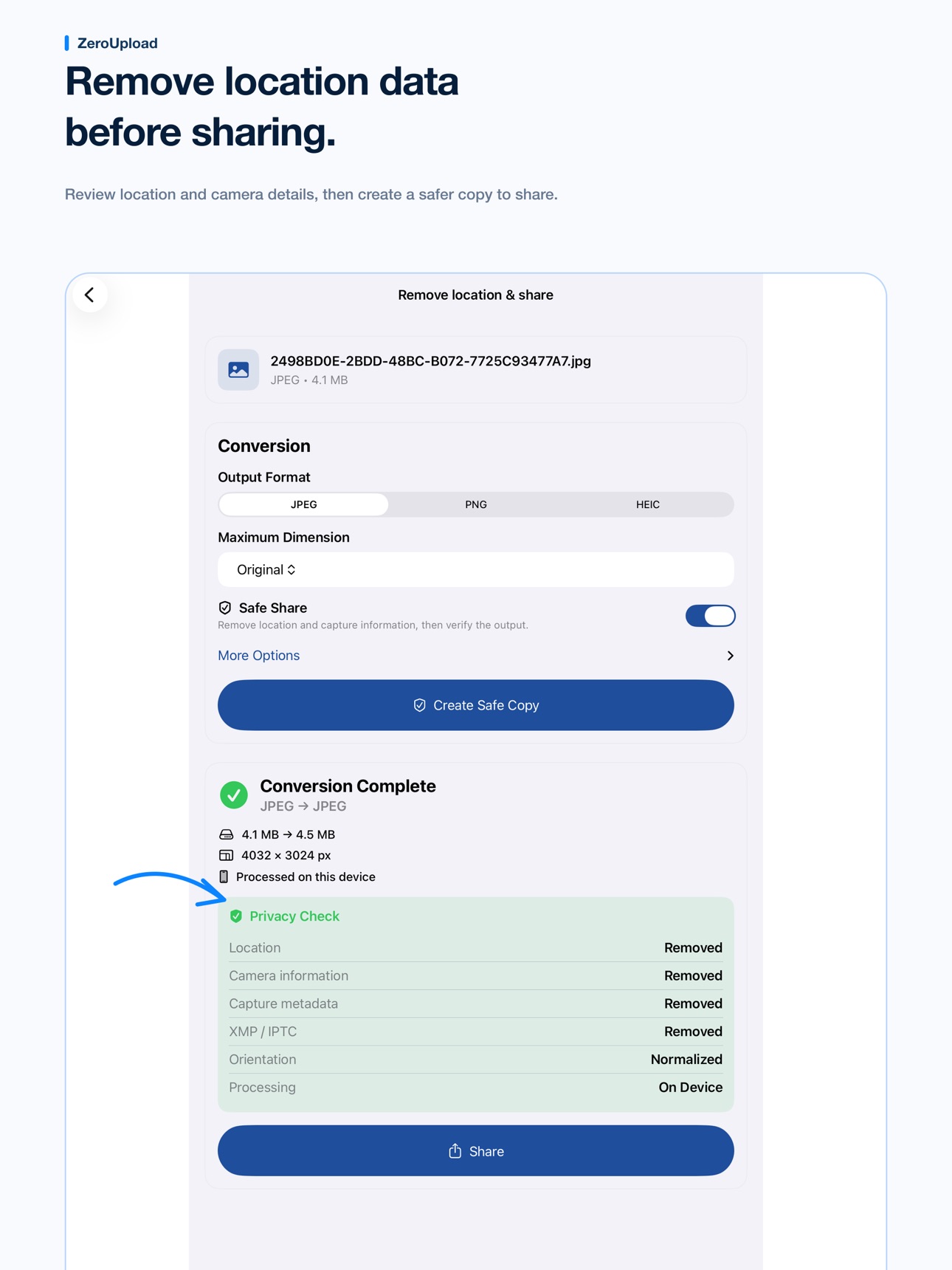 Screenshot 8 of ZeroUpload File Converter