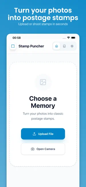 Stamp Puncher - Photo to Stamp screenshot 1