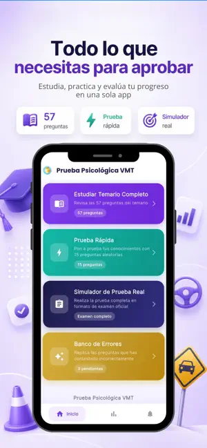Prueba Psicológica VMT screenshot 2