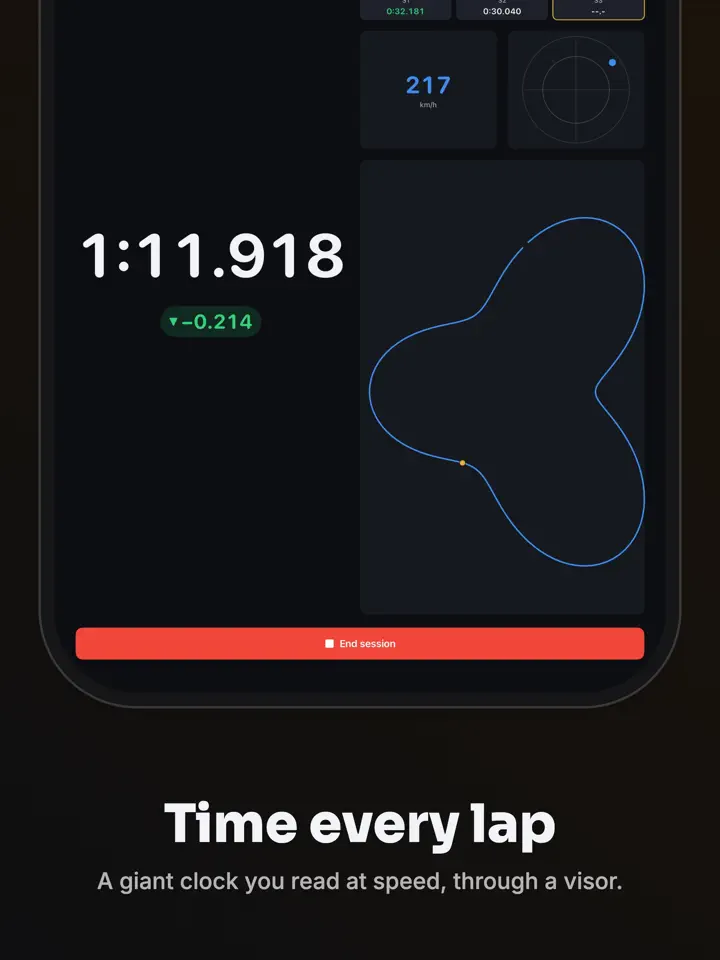 ApexLap on iPad: screenshot 2 of 7