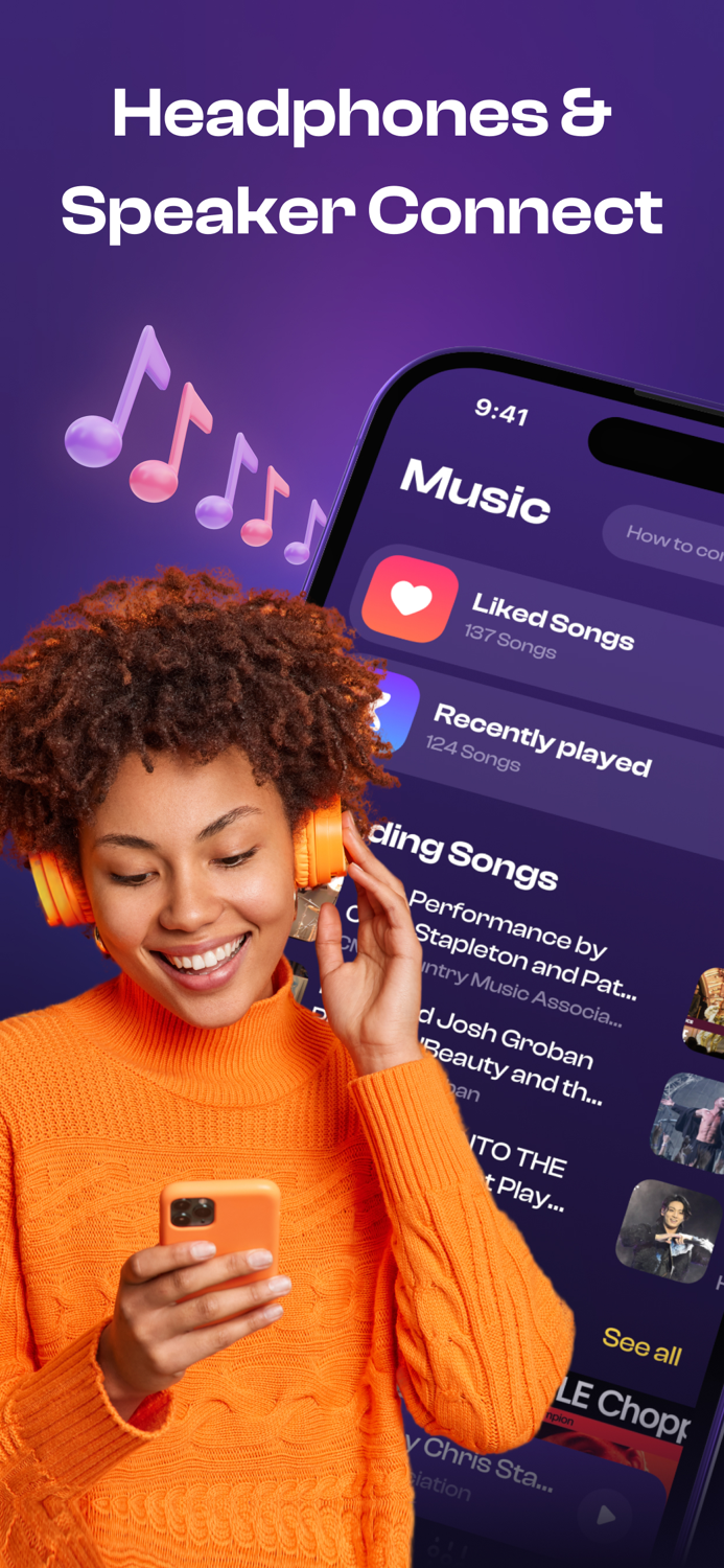 Headphone Speaker Connect App