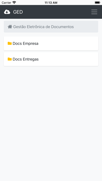 App screenshot