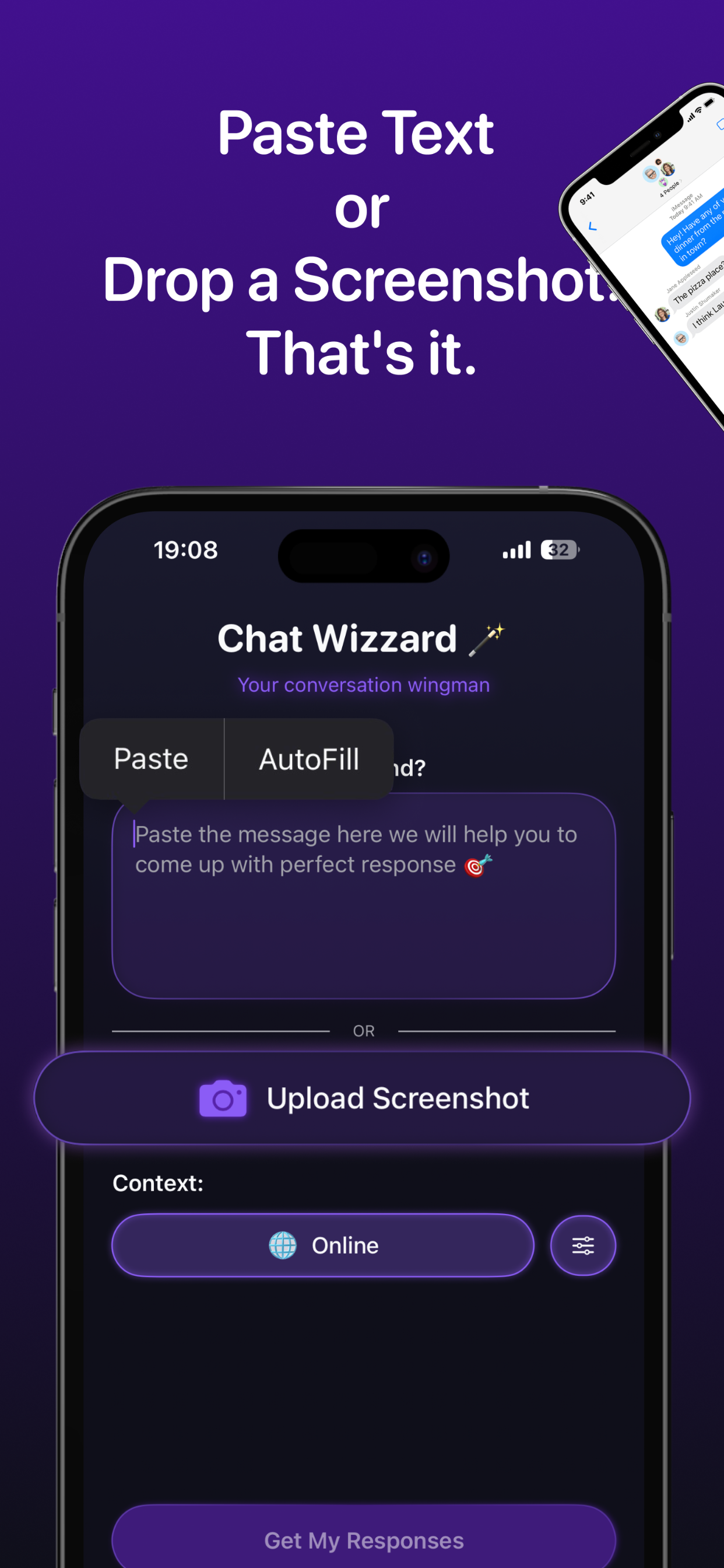 Chat Wizard - AI Reply & Rizz screenshot 5