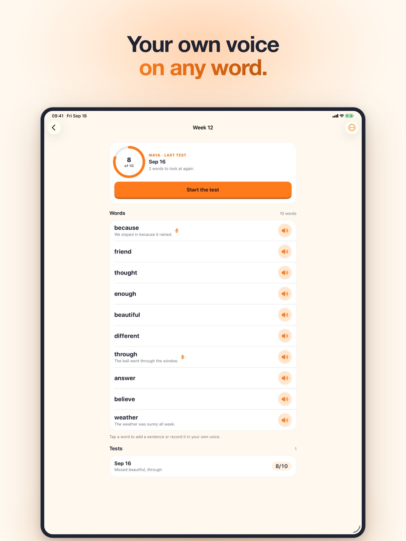 Screenshot 12 of Spelling Test - Spelli