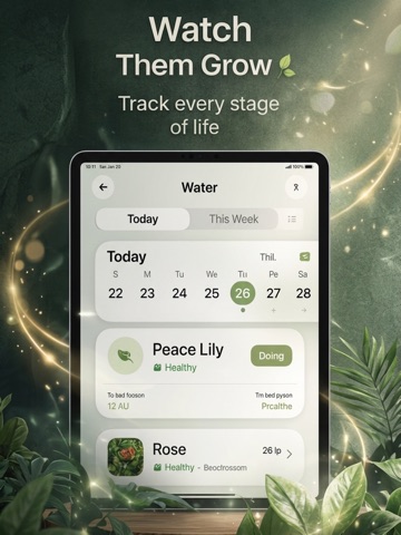 LeafCare: Plant Care & Water iPad screenshot