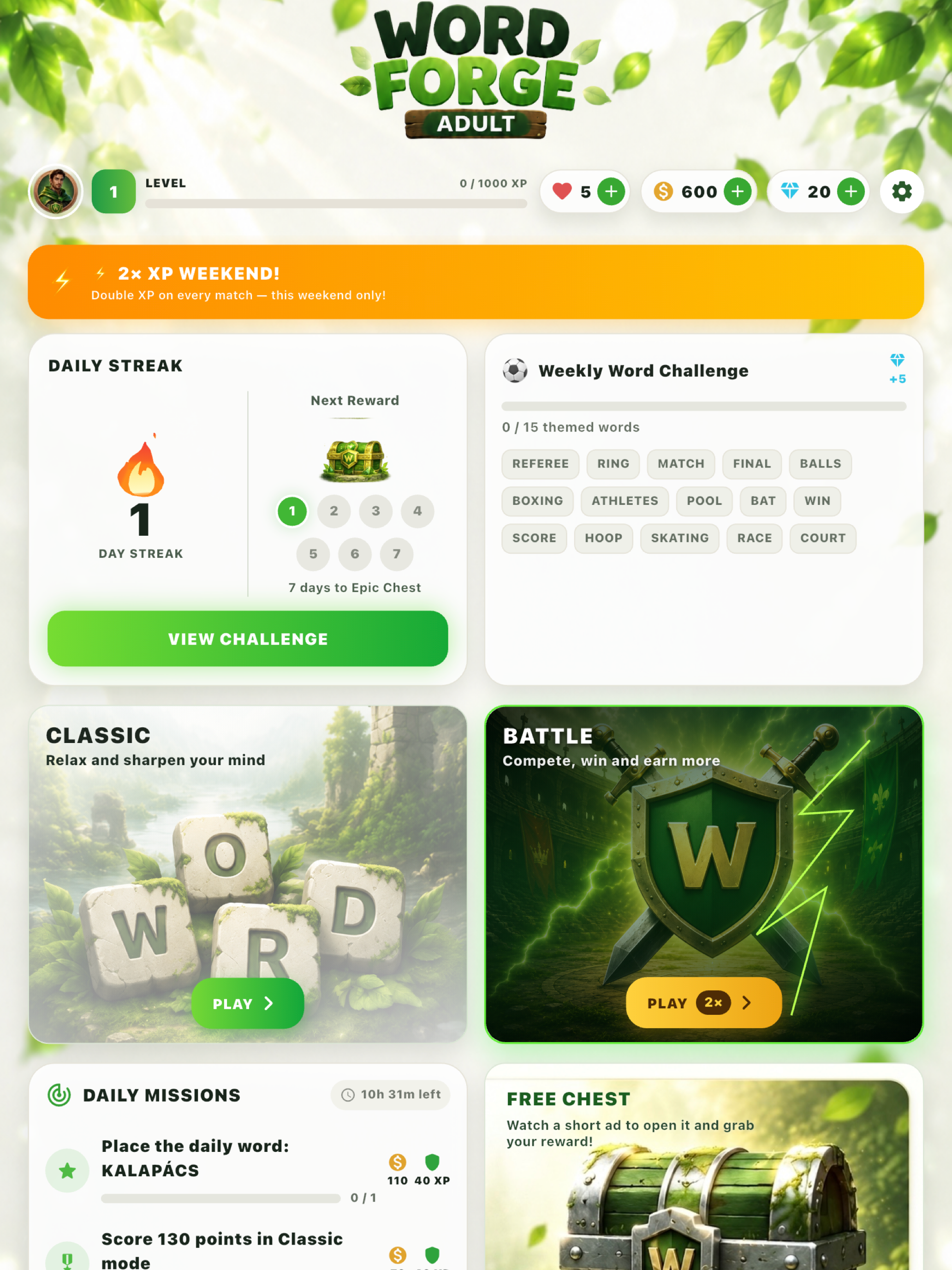 WordForge: Word Battle&Puzzle screenshot 17