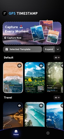 GPS Timestamp Camera - Geo Map iPhone screenshot