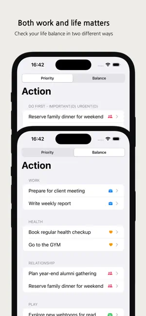 Quartrix: Todo for Balance screenshot 3