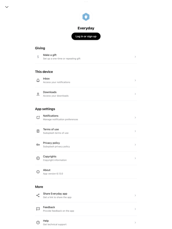 Everyday Global iPad screenshot 3 - Lifestyle app