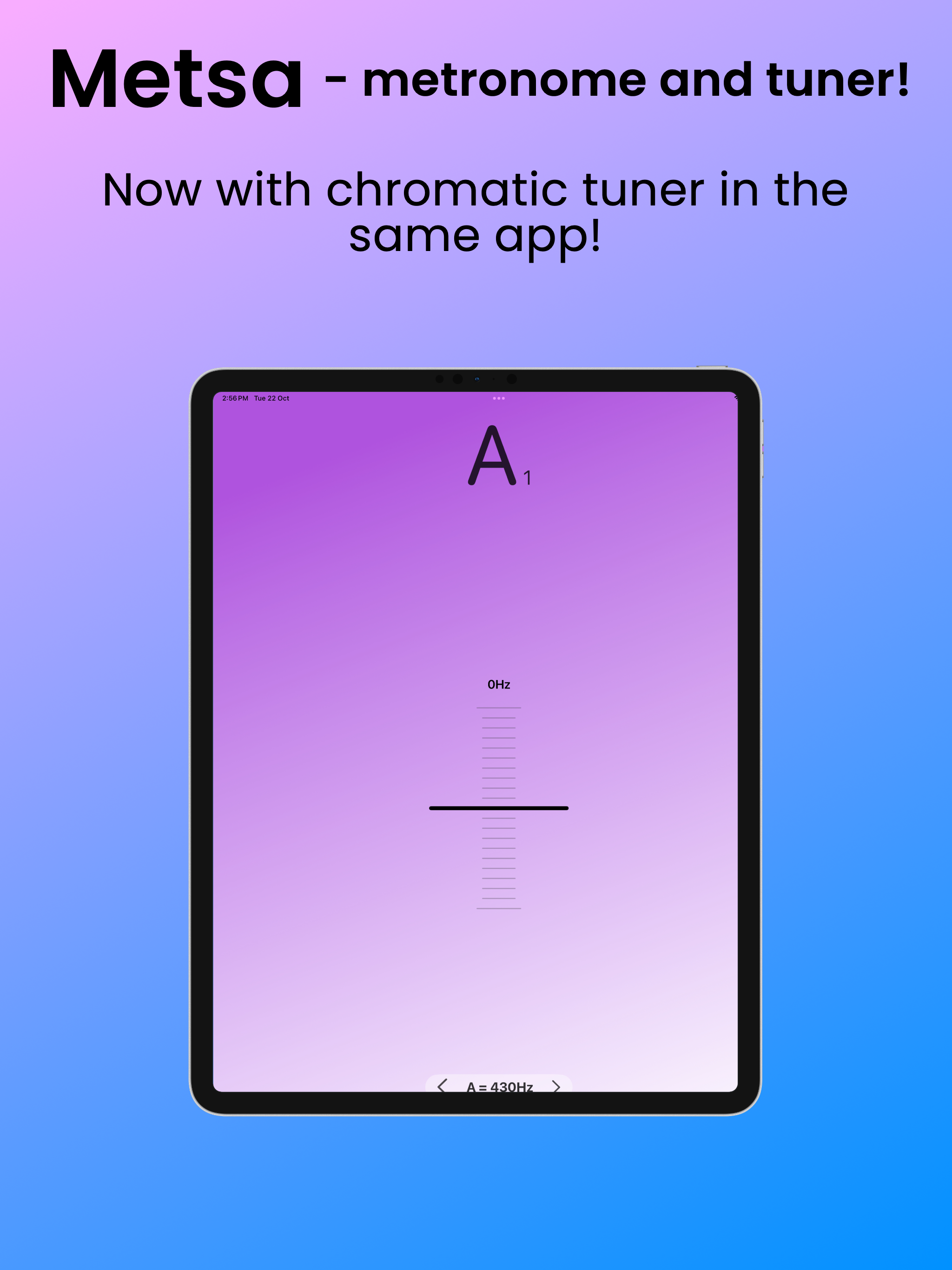 Metsa Metronome and Tuner
