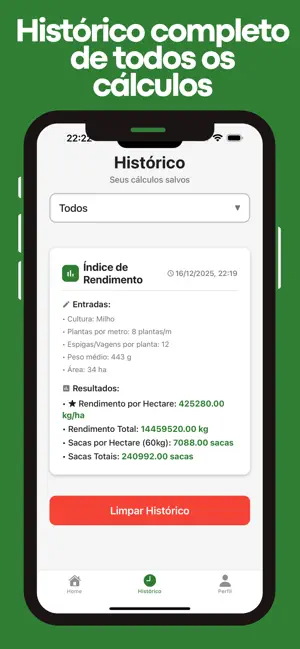 Calculadora Agrícola - CalAgro screenshot 4