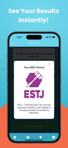 MyMBTI - Personality Test iPhone screenshot