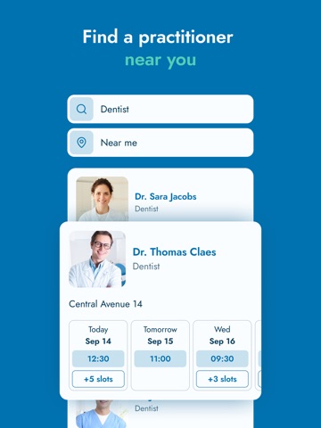 Doctena iPad screenshot 2