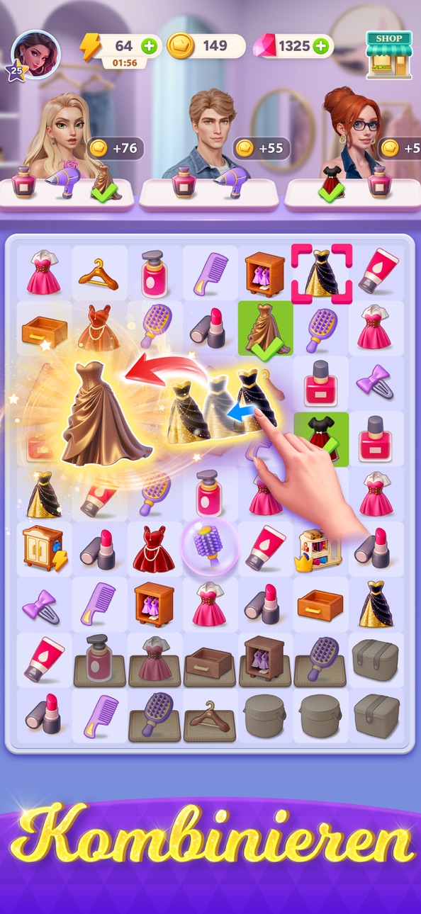 Hollywood Merge iOS Mod IPA screenshot 5 - iOS game interface