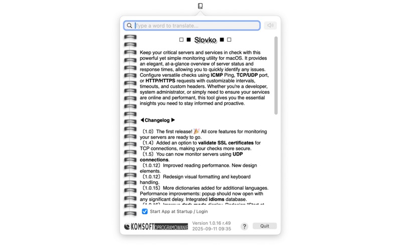 Slovko screenshot