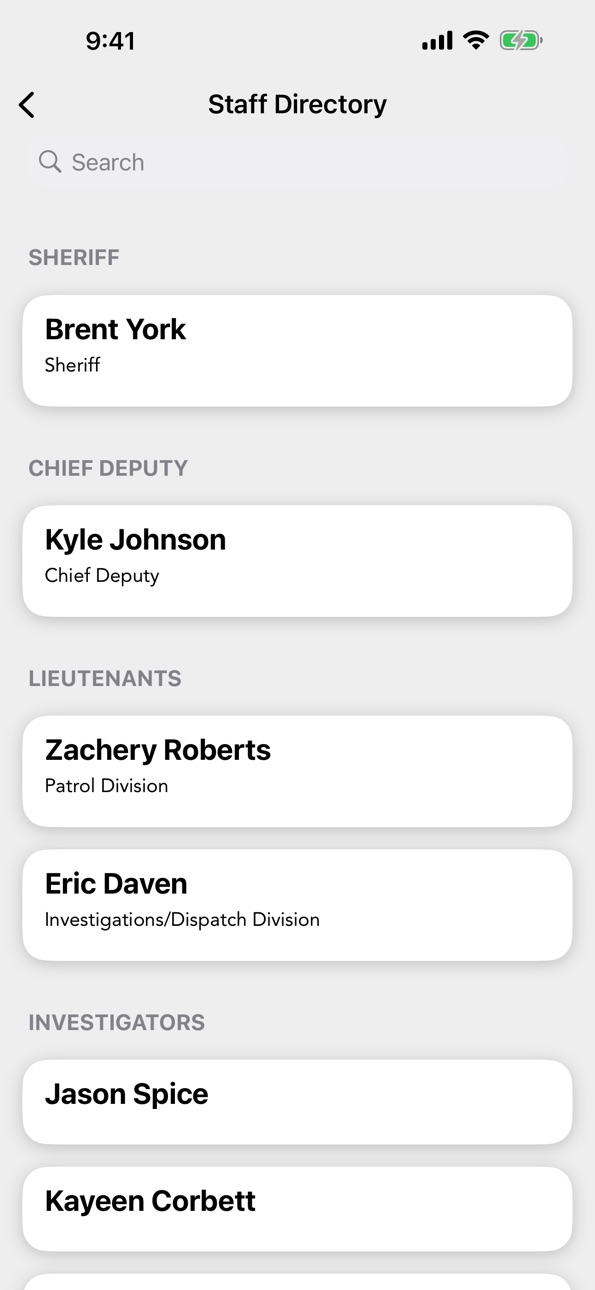 iPhone screenshot