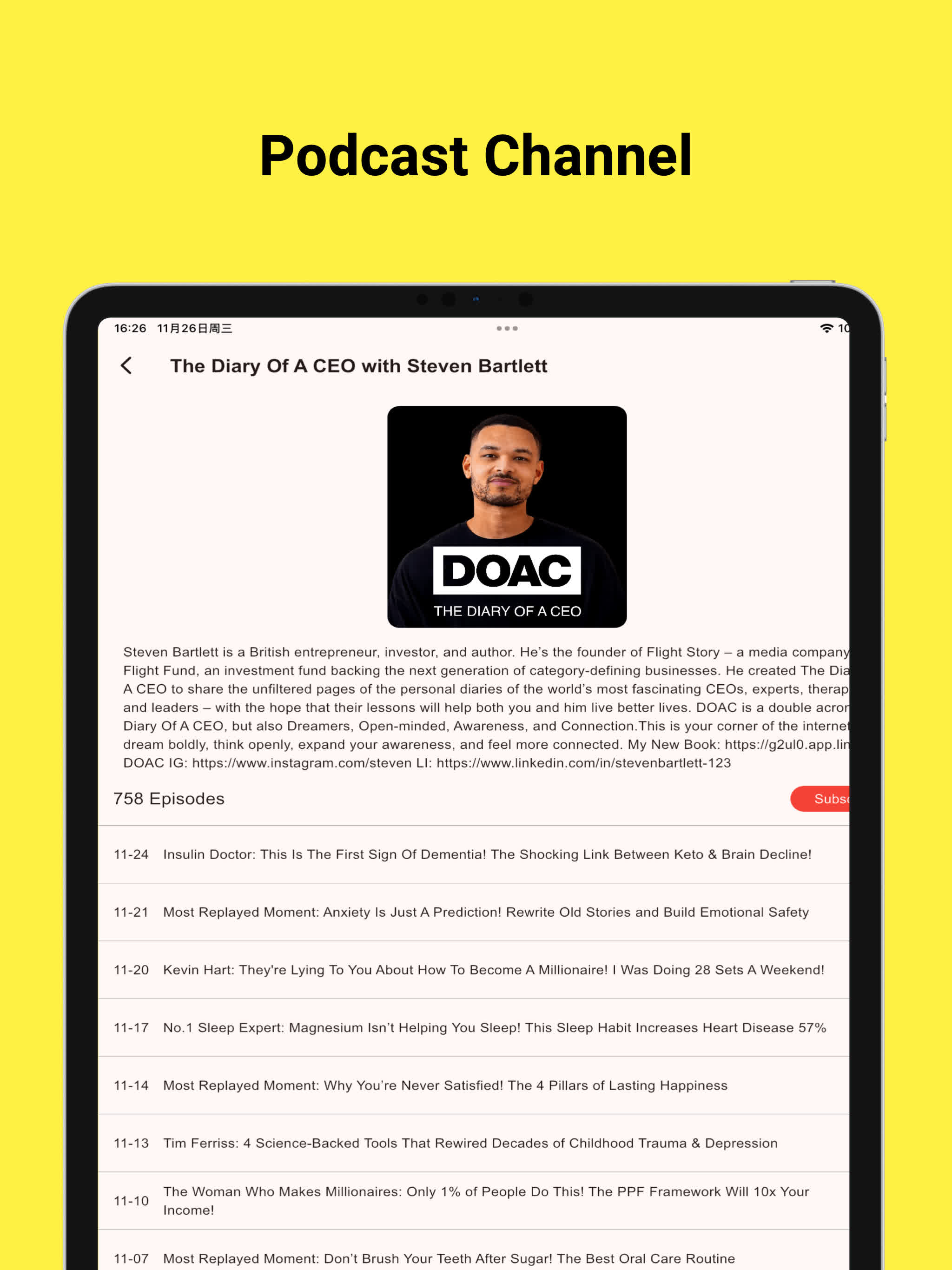 Listenix-Podcasts & AI Reader screenshot 9