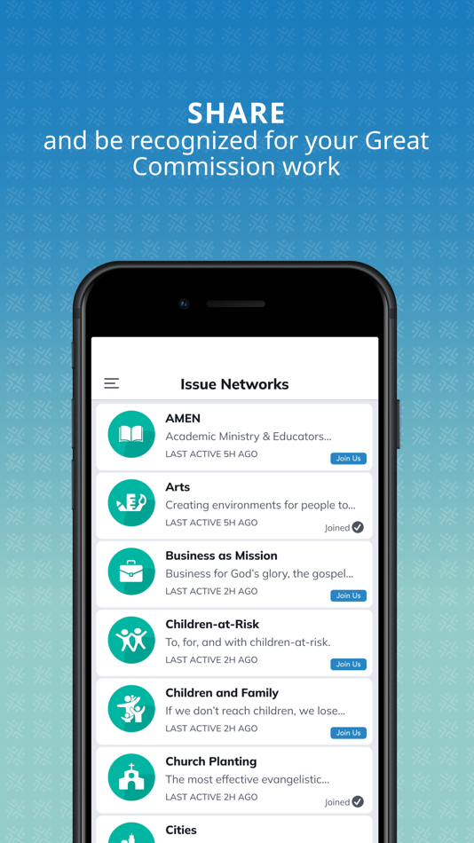 #5. Lausanne Action Hub (iOS) 由: Lausanne Committee for World Evangelization