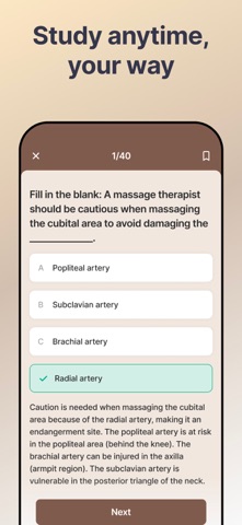 abmp exam coach screenshot