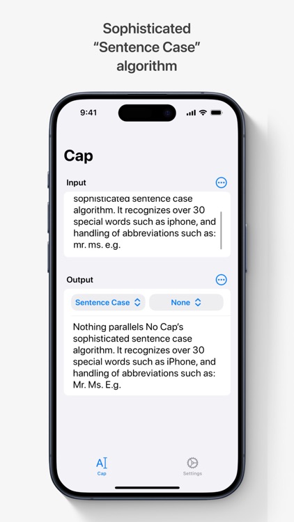 No Cap: Text Editor screenshot-5