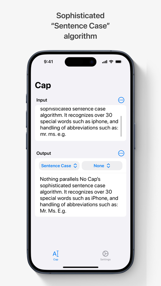 #6. No Cap: Text Editor (iOS) โดย: Rohan Tandon