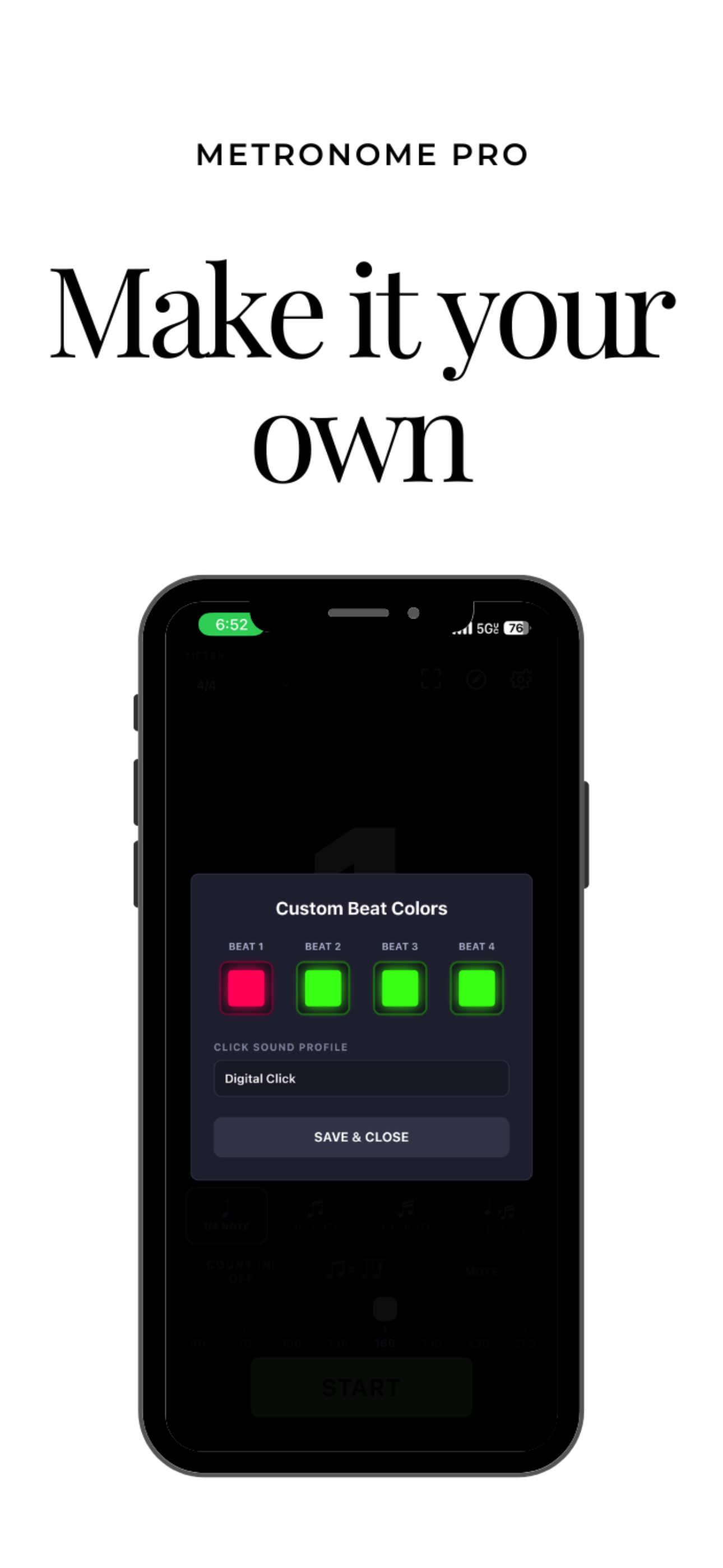 Metronome Pro screenshot 5