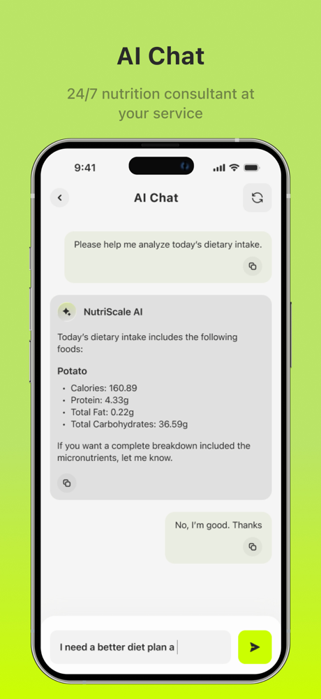 NutriScale AI screenshot 4