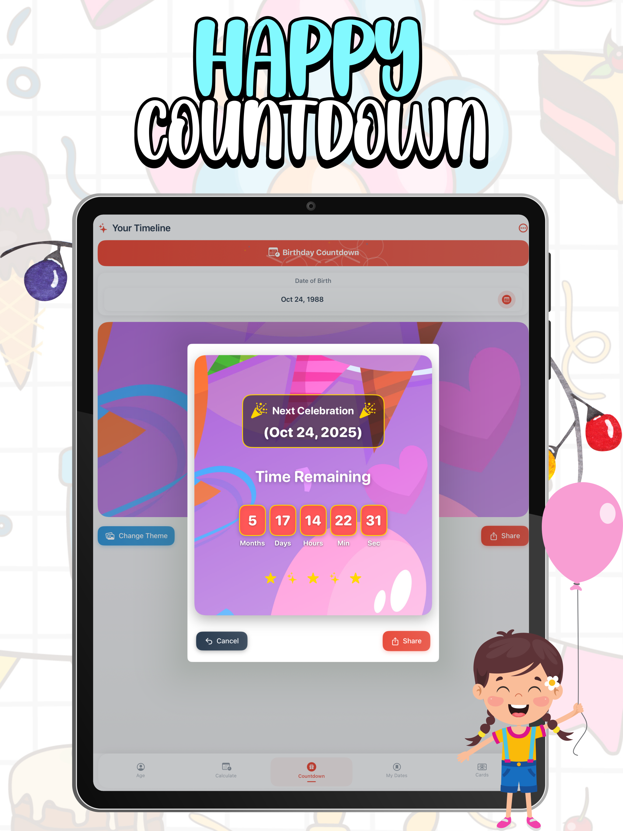 Age Calculator - Days Until screenshot 8
